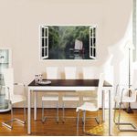 Casa si Gradina - Decoratiuni - Stickere decorative - Sticker decorativ, Fereastra 3D, Yangtze River, 85 cm, 572STK - Infinity.ro