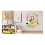 Casa si Gradina - Decoratiuni - Stickere decorative - Sticker decorativ, Mica Printesa, Verde, 70 cm, 1292STK-2 - Infinity.ro