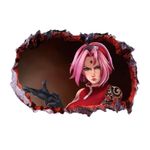 Casa si Gradina - Decoratiuni - Stickere decorative - Sticker decorativ, gaura in perete 3D,  Naruto, 85 cm, 1029STK - Infinity.ro