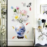 Casa si Gradina - Decoratiuni - Stickere decorative - Sticker decorativ, Vaza cu flori, 120 cm, 784STK - Infinity.ro
