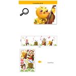 Casa si Gradina - Decoratiuni - Stickere decorative - Sticker decorativ, Animalute cu instrumente muzicale 218 cm, 99STK - Infinity.ro