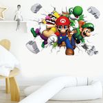 Casa si Gradina - Decoratiuni - Stickere decorative - Sticker decorativ cu Mario, 70 cm, 1107STK - Infinity.ro