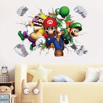 Casa si Gradina - Decoratiuni - Stickere decorative - Sticker decorativ cu Mario, 70 cm, 1107STK - Infinity.ro