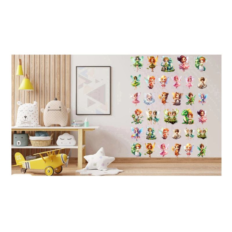 Casa si Gradina - Decoratiuni - Stickere decorative - Sticker decorativ Zane, Waterproof  90x60 cm, 1305STK-3 - Infinity.ro