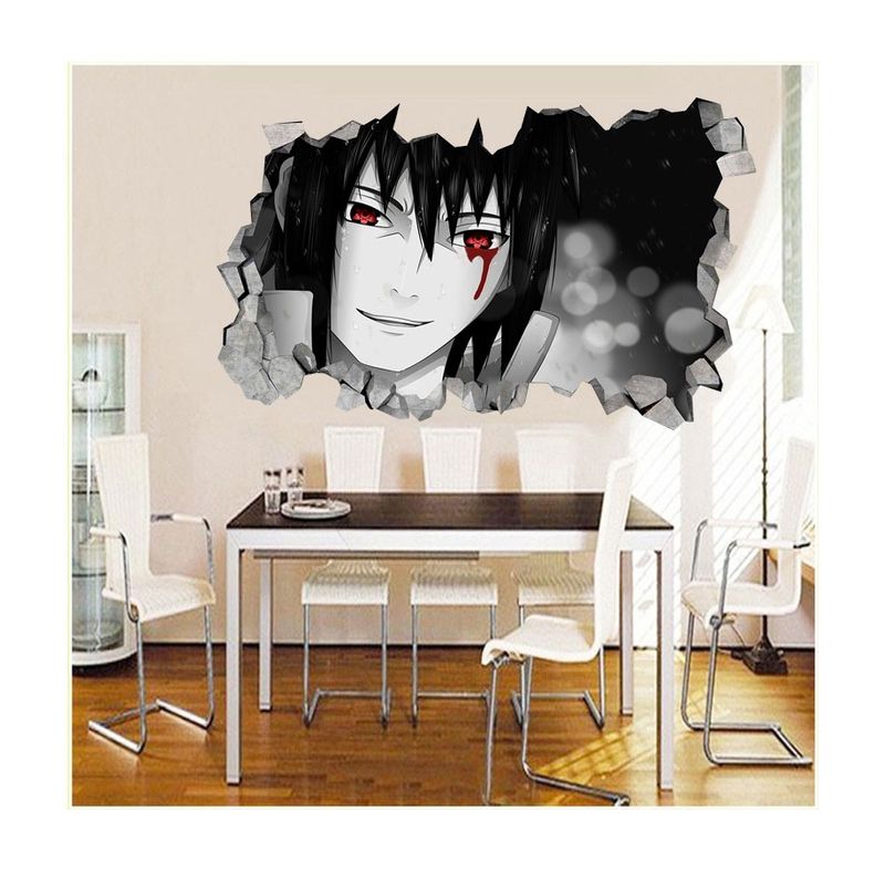Casa si Gradina - Decoratiuni - Stickere decorative - Sticker decorativ, gaura in perete 3D,  Naruto, 85 cm, 1030TK-1 - Infinity.ro