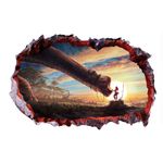 Casa si Gradina - Decoratiuni - Stickere decorative - Sticker decorativ cu Dinozauri, 85 cm, 4321ST-1 - Infinity.ro