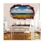 Casa si Gradina - Decoratiuni - Stickere decorative - Sticker decorativ, gaura in perete 3D,  Ocean, 85 cm, 163STK-1 - Infinity.ro