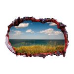 Casa si Gradina - Decoratiuni - Stickere decorative - Sticker decorativ, gaura in perete 3D,  Ocean, 85 cm, 163STK-1 - Infinity.ro