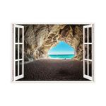 Casa si Gradina - Decoratiuni - Stickere decorative - Sticker decorativ, Fereastra 3D Ocean, 85 cm, 167STK - Infinity.ro