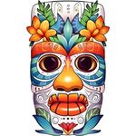 Casa si Gradina - Decoratiuni - Stickere decorative - Sticker decorativ, Masca, Multicolor, 90 cm, 1288STK-7 - Infinity.ro