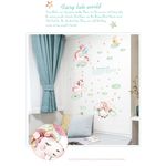Casa si Gradina - Decoratiuni - Stickere decorative - Sticker decorativ, Poney, Fairy tale world, 116 cm, 729STK - Infinity.ro
