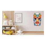 Casa si Gradina - Decoratiuni - Stickere decorative - Sticker decorativ, Masca, Multicolor, 90 cm, 1288STK-7 - Infinity.ro