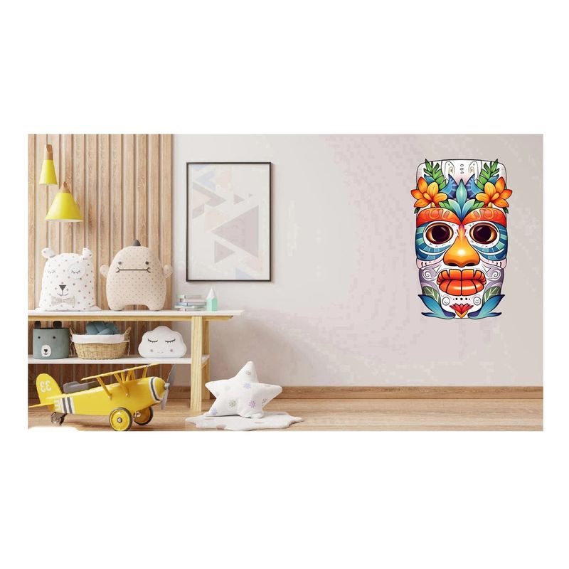 Casa si Gradina - Decoratiuni - Stickere decorative - Sticker decorativ, Masca, Multicolor, 90 cm, 1288STK-7 - Infinity.ro