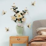 Casa si Gradina - Decoratiuni - Stickere decorative - Sticker decorativ, Vaza cu flori, 75 cm, 815STK - Infinity.ro