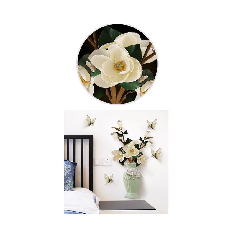 Casa si Gradina - Decoratiuni - Stickere decorative - Sticker decorativ, Vaza cu flori, 75 cm, 815STK - Infinity.ro