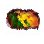 Casa si Gradina - Decoratiuni - Stickere decorative - Sticker decorativ cu Dinozauri, 85 cm, 4317ST-1 - Infinity.ro