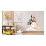 Casa si Gradina - Decoratiuni - Stickere decorative - Sticker decorativ, Tineri Casatoriti, Alb, 64 cm, 1284STK-1 - Infinity.ro