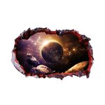 Casa si Gradina - Decoratiuni - Stickere decorative - Sticker decorativ, gaura in perete 3D,  Planeta, 85 cm, 1042STK-1 - Infinity.ro