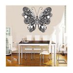 Casa si Gradina - Decoratiuni - Stickere decorative - Sticker decorativ, Fluture, 55 cm, 1142STK - Infinity.ro
