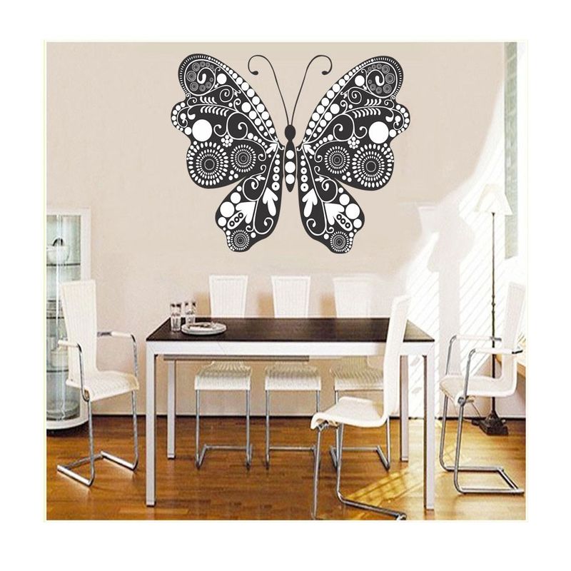 Casa si Gradina - Decoratiuni - Stickere decorative - Sticker decorativ, Fluture, 55 cm, 1142STK - Infinity.ro