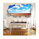 Casa si Gradina - Decoratiuni - Stickere decorative - Sticker decorativ, gaura in perete 3D,  Nor, 85 cm, 186STK-1 - Infinity.ro