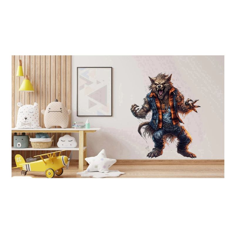 Casa si Gradina - Decoratiuni - Stickere decorative - Sticker decorativ, Halloween, Negru, 75 cm, 1308STK-6 - Infinity.ro