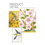 Casa si Gradina - Decoratiuni - Stickere decorative - Sticker decorativ, Vaza cu flori, 74 cm, 813STK - Infinity.ro