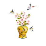 Casa si Gradina - Decoratiuni - Stickere decorative - Sticker decorativ, Vaza cu flori, 74 cm, 813STK - Infinity.ro