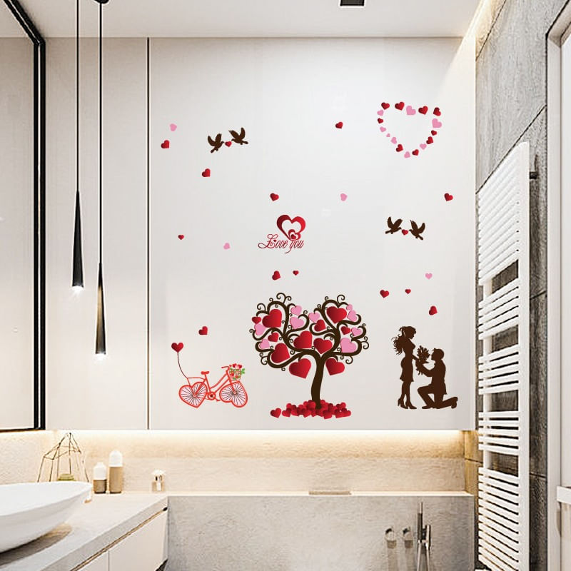 Casa si Gradina - Decoratiuni - Stickere decorative - Sticker decorativ, Love You, 153 cm, 798STK - Infinity.ro