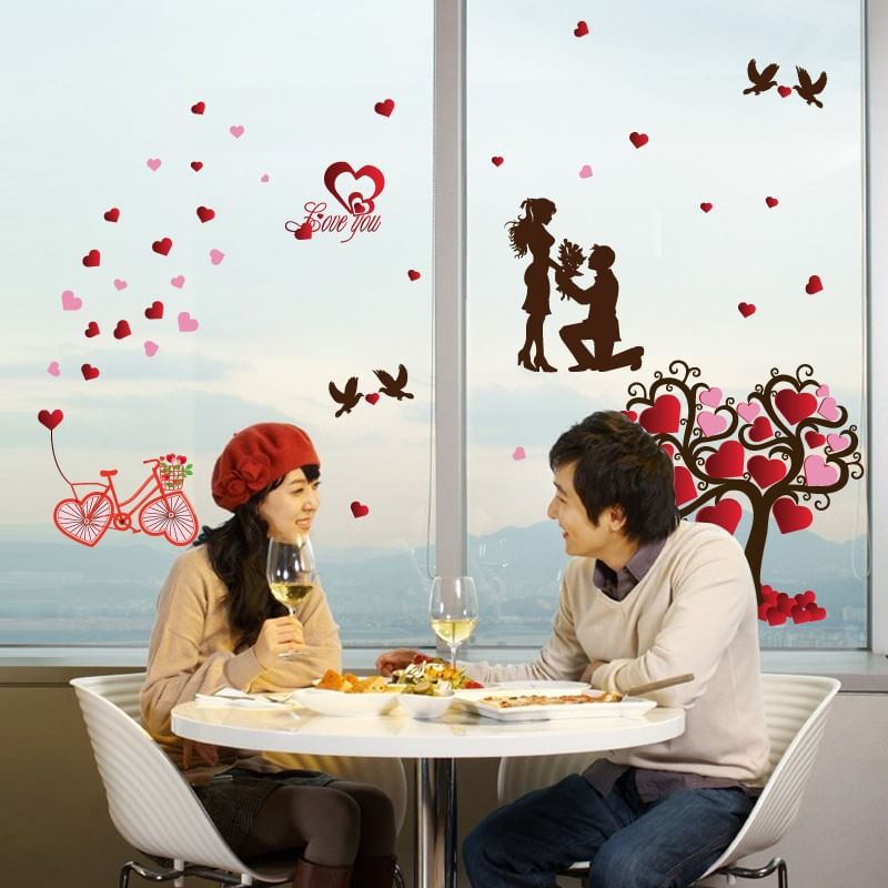 Casa si Gradina - Decoratiuni - Stickere decorative - Sticker decorativ, Love You, 153 cm, 798STK - Infinity.ro
