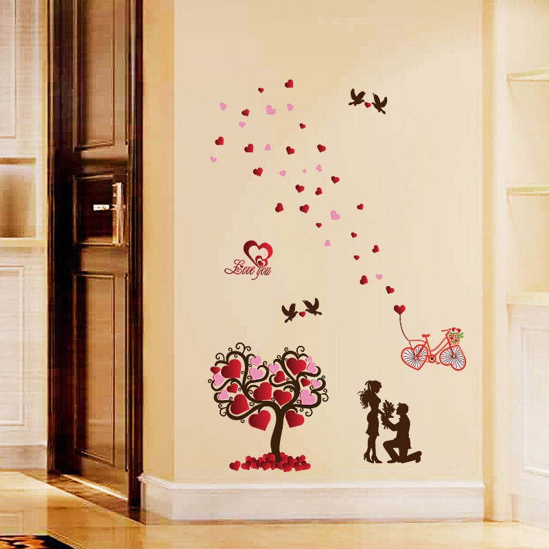 Casa si Gradina - Decoratiuni - Stickere decorative - Sticker decorativ, Love You, 153 cm, 798STK - Infinity.ro