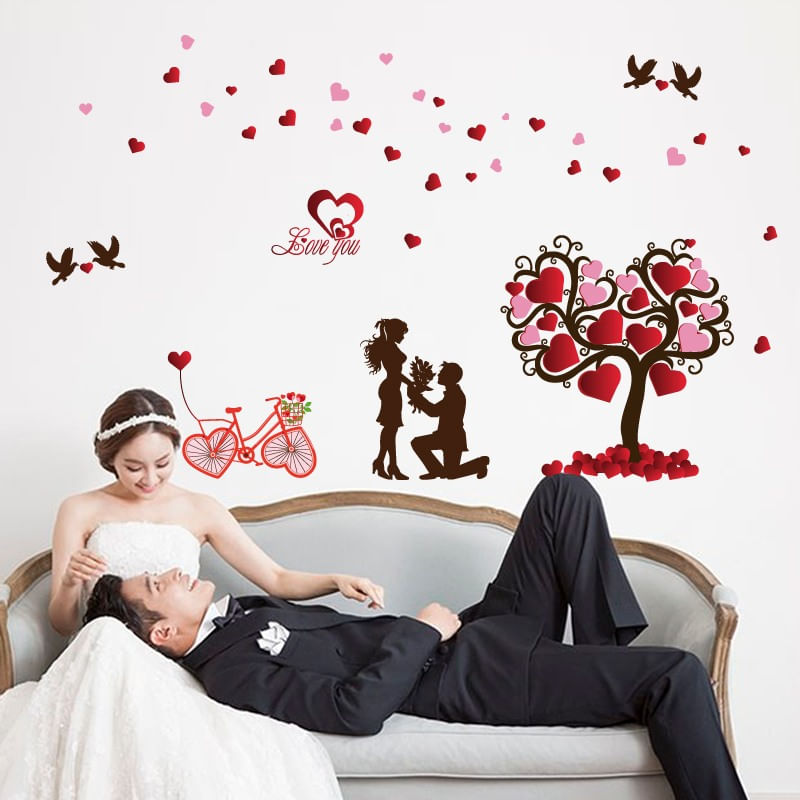 Casa si Gradina - Decoratiuni - Stickere decorative - Sticker decorativ, Love You, 153 cm, 798STK - Infinity.ro