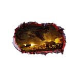 Casa si Gradina - Decoratiuni - Stickere decorative - Sticker decorativ cu Dinozauri, 85 cm, 4427ST-1 - Infinity.ro