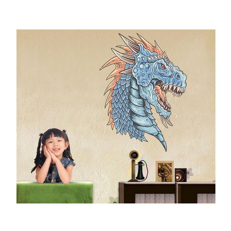 Casa si Gradina - Decoratiuni - Stickere decorative - Sticker decorativ, Dragon, 70 cm, 1073STK - Infinity.ro
