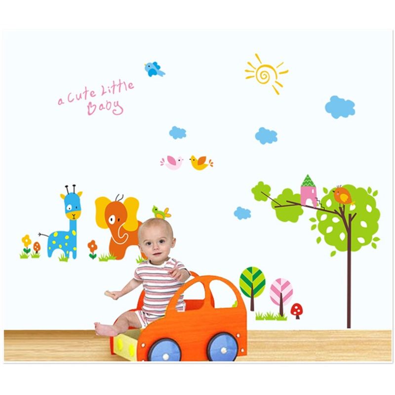 Casa si Gradina - Decoratiuni - Stickere decorative - Sticker decorativ, Animale, 145 cm, 738STK - Infinity.ro