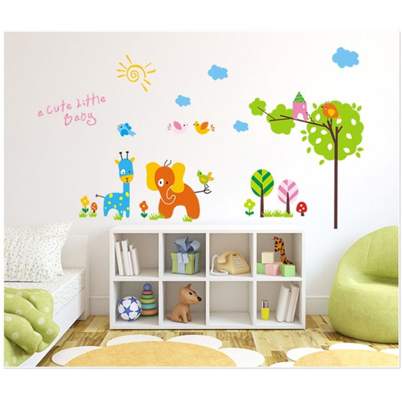 Casa si Gradina - Decoratiuni - Stickere decorative - Sticker decorativ, Animale, 145 cm, 738STK - Infinity.ro