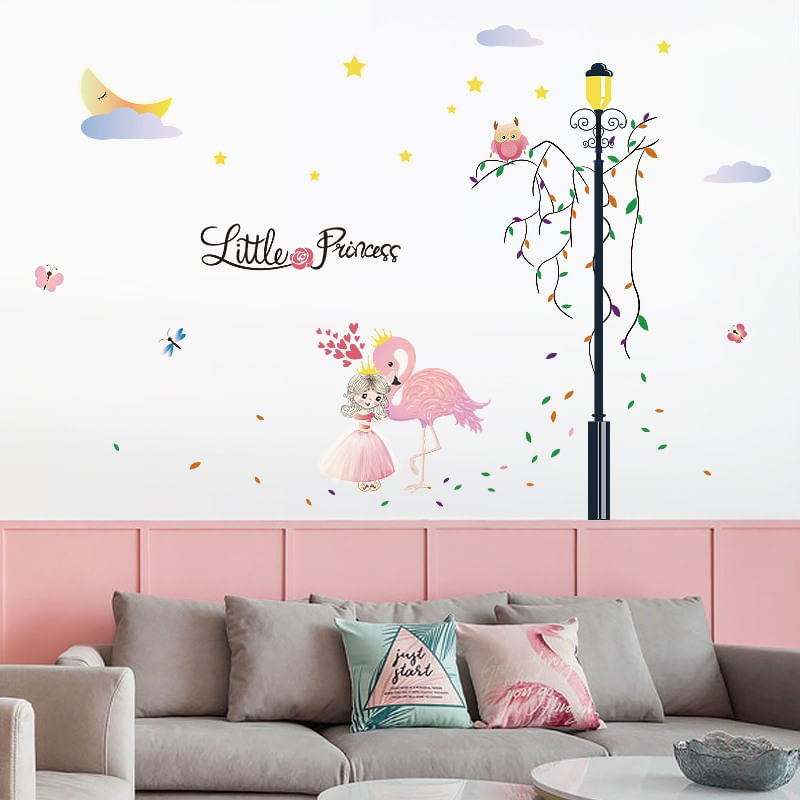 Casa si Gradina - Decoratiuni - Stickere decorative - Sticker decorativ, Little Princess, 115 cm, 792STK - Infinity.ro