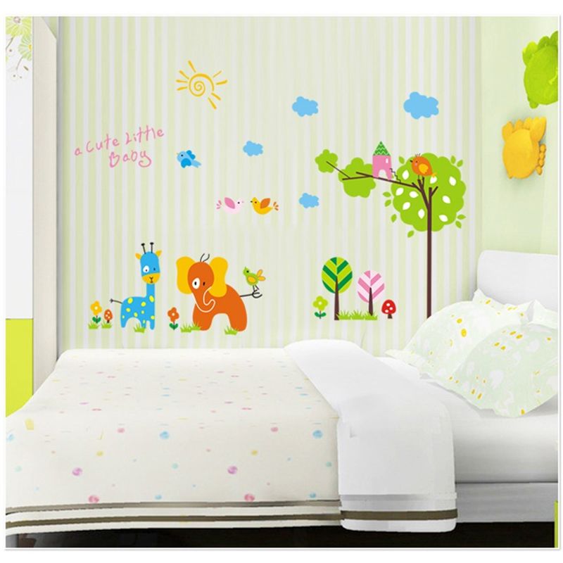 Casa si Gradina - Decoratiuni - Stickere decorative - Sticker decorativ, Animale, 145 cm, 738STK - Infinity.ro