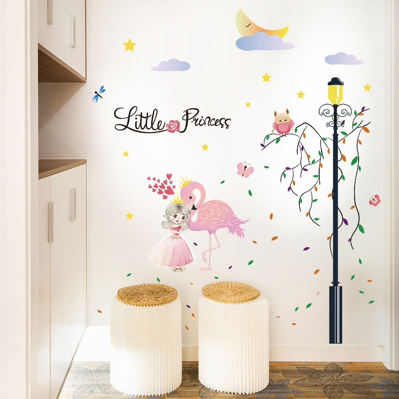 Casa si Gradina - Decoratiuni - Stickere decorative - Sticker decorativ, Little Princess, 115 cm, 792STK - Infinity.ro
