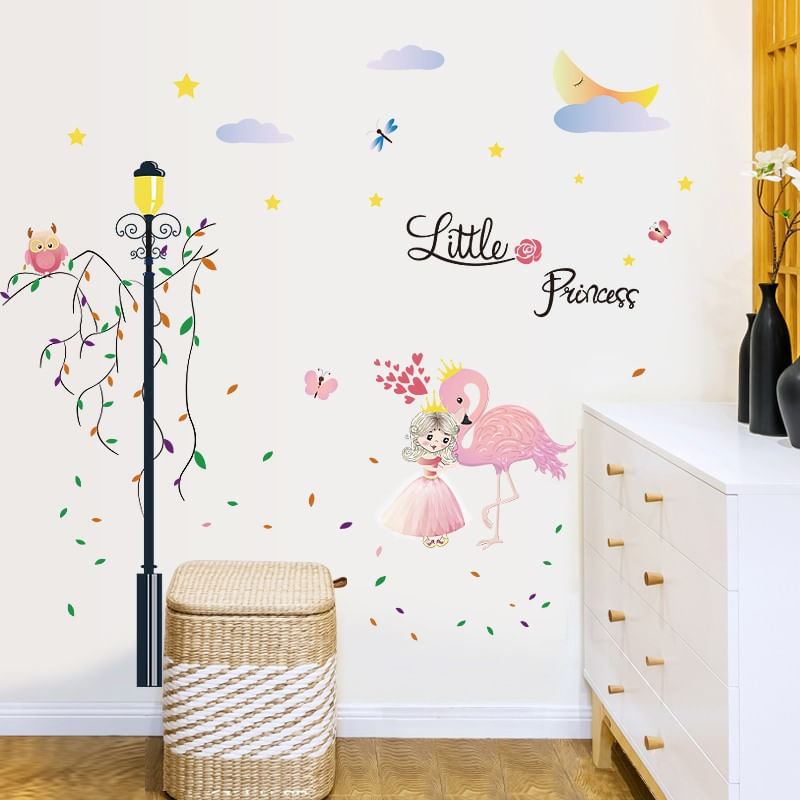 Casa si Gradina - Decoratiuni - Stickere decorative - Sticker decorativ, Little Princess, 115 cm, 792STK - Infinity.ro