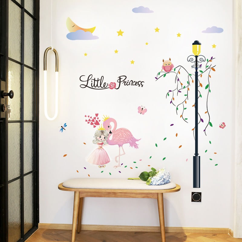 Casa si Gradina - Decoratiuni - Stickere decorative - Sticker decorativ, Little Princess, 115 cm, 792STK - Infinity.ro