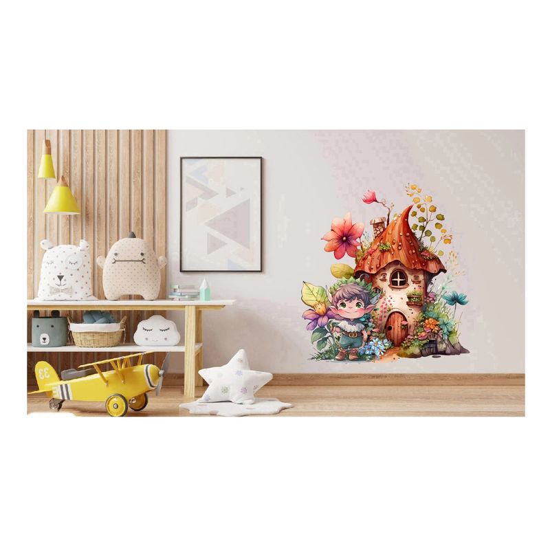 Casa si Gradina - Decoratiuni - Stickere decorative - Sticker decorativ, Baiat, Multicolor, 65 cm, 1297STK-4 - Infinity.ro