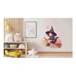 Casa si Gradina - Decoratiuni - Stickere decorative - Sticker decorativ, Mica Vrajitoare, Maro, 66 cm, 1263STK - Infinity.ro