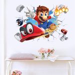 Casa si Gradina - Decoratiuni - Stickere decorative - Sticker decorativ cu Mario, 70 cm, 1105STK - Infinity.ro