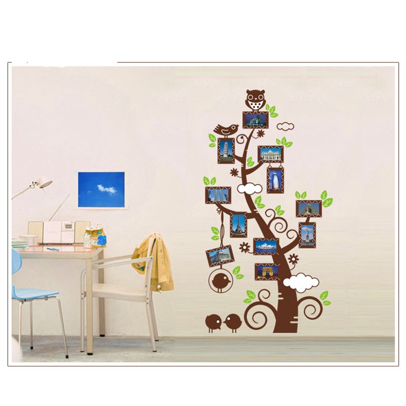 Casa si Gradina - Decoratiuni - Stickere decorative - Sticker decorativ, pom cu 11 rame foto 110 cm, 114STK - Infinity.ro