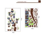 Casa si Gradina - Decoratiuni - Stickere decorative - Sticker decorativ, pom cu 11 rame foto 110 cm, 114STK - Infinity.ro