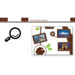 Casa si Gradina - Decoratiuni - Stickere decorative - Sticker decorativ, pom cu 11 rame foto 110 cm, 114STK - Infinity.ro