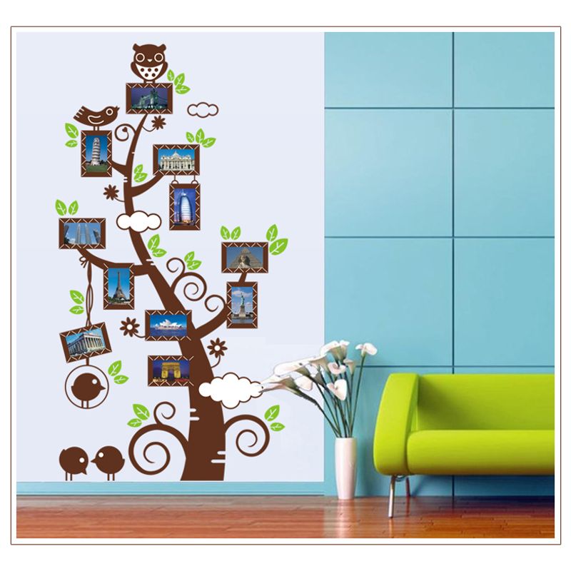 Casa si Gradina - Decoratiuni - Stickere decorative - Sticker decorativ, pom cu 11 rame foto 110 cm, 114STK - Infinity.ro