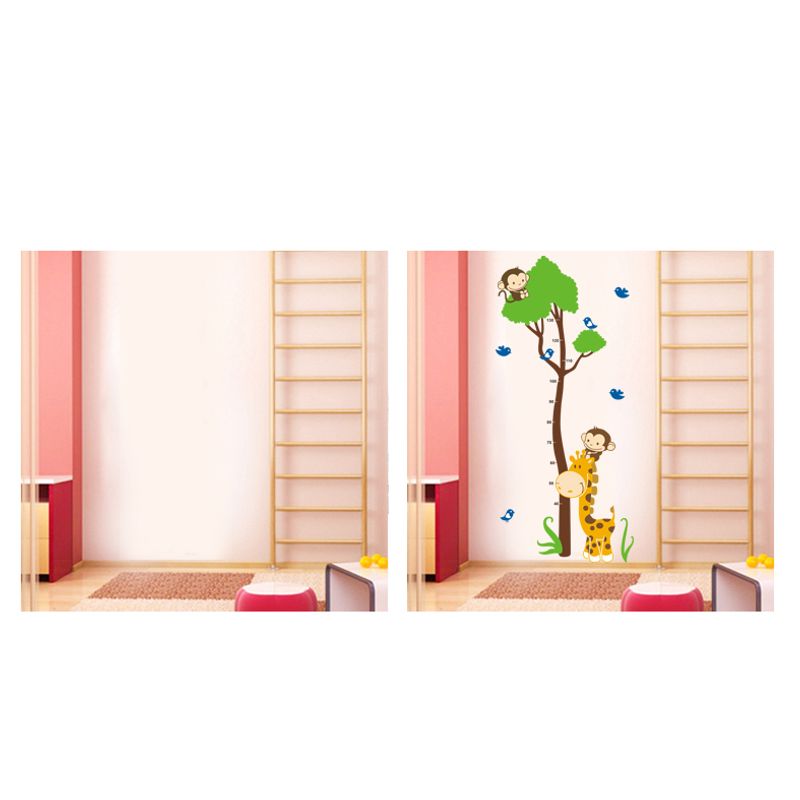 Casa si Gradina - Decoratiuni - Stickere decorative - Sticker decorativ, masuratoare cu animalute  150 cm, 112STK - Infinity.ro