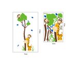 Casa si Gradina - Decoratiuni - Stickere decorative - Sticker decorativ, masuratoare cu animalute  150 cm, 112STK - Infinity.ro